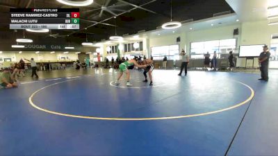 190 lbs Cons. Round 2 - Malachi Lutu, Burroughs vs Steeve Ramirez-Castro, Silverado