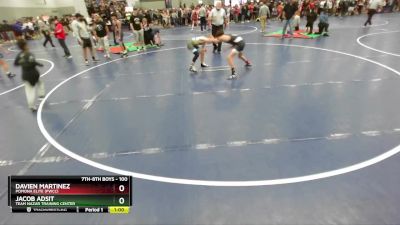 100 lbs Champ. Round 2 - Jacob Adsit, Team Nazar Training Center vs Davien Martinez, Pomona Elite (PWCC)