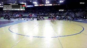 120 lbs Cons. Round 1 - Caitlin James, Hillcrest vs Irina Paloney, Reed