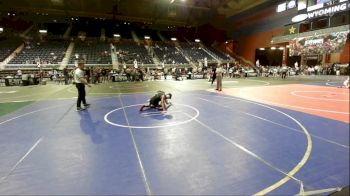 109 lbs 2nd Place - Kael Overton, Athlos Wrestling vs Oscar Brown, Scottsbluff WC