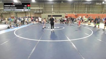 80 lbs Rr Rnd 2 - Connor Clark, Steller Trained Skywalkers - MSE vs Joseph Sullivan, Mat Assassins Red - MSE