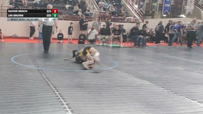 65_B lbs Consi Of 8 #2 - Daxon Bench, Bethel Park vs Ari Brown, Oxford