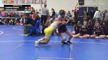 150 lbs Semifinal - Kameron Kremer, Independence vs Aiden Hellman, Don Bosco