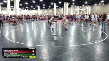 285 lbs Round 1 (6 Team) - Gerald Logan, Dog Pound Wrestling Club vs Teagan Dybevik, Iowa Hawks