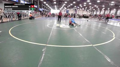 170 lbs Consi Of 16 #1 - Marcus Owusu, VA vs Bo Davis, GA