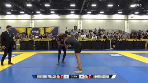 Lonnie Bascome vs Korosh Eric Armakan 2024 World IBJJF Jiu-Jitsu No-Gi Championship