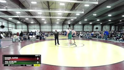 285 lbs Cons. Round 3 - Daniel Gates, Millard vs Tag Gubler, Snow Canyon