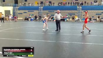 106 lbs Champ. Round 2 - Philip Key, Loyola-Blakefield vs Rudwin Calderon-Amaya, Maryland School For The Deaf