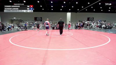 132 lbs Cons. Sub-rd Of 16 - Conner Anderson, TCW vs Jackson Larkins, Viking Wrestling Club