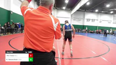 108 lbs Consi Of 16 #2 - Marco Futia, Wallkill vs Keaton Venarchick, Cornwall