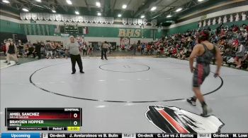 113 lbs Semifinal - Brayden Hopper, Birdville vs Amiel Sanchez, Dallas Wilson