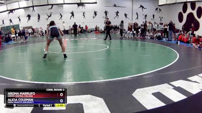 124A Cons. Round 2 - Alicia Coleman, Siena Heights University vs Aroma Marrufo, North Central College