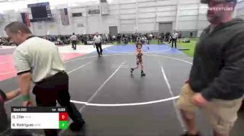 43 lbs Consolation - Dylan Eller, PV Bighorns vs Braxton Rodriguez, Grindhouse WC