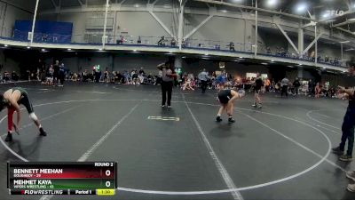 100 lbs Round 2 (4 Team) - Mehmet Kaya, Vipers Wrestling vs Bennett Meehan, Doughboy