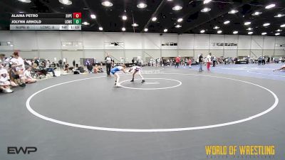 80 lbs Rr Rnd 4 - Alaina Petro, Super Girls 7-12 vs Jolynn Arnold, Lost City Wrestling Club