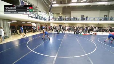 138 lbs Cons. Semi - Ty Petersen, East Idaho Elite vs Ethan Sharp, Uintah Wrestling