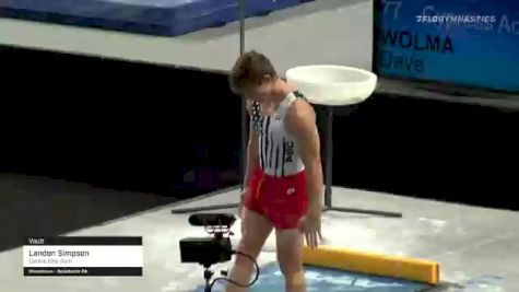 Landon Simpson - Vault, Centre Elite Gym - 2021 US Championships