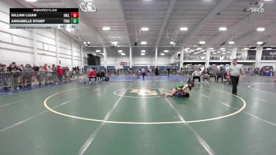 111 lbs Consolation - Gillian Lujan, Hollis Brookline vs Annabelle Stamp, Tyngsborough