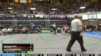 182 lbs Quarterfinal - Matthew Rodriguez, Gypsum-SE Of Saline vs Jake Kirchhoff, Smith Center