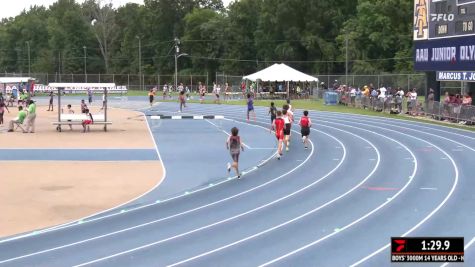 Youth Boys' 3k, Finals 1 - Age 14