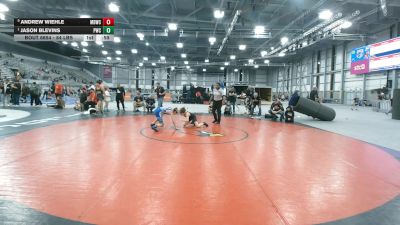 88 lbs 3rd Place Match - Andrew Wiehle, Mat Demon Wrestling Club vs Jason Blevins, Punisher Wrestling Company