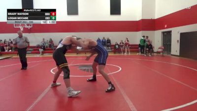 190 lbs 5th Place Match - Brady Wayson, Don Bosco vs Logan McCabe, Crestwood, Cresco