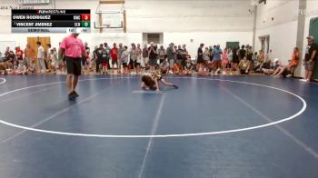 69-75 lbs Semifinal - Vincent Jimenez, Crystal Lake Wizards vs Owen Rodriguez, Molitium Wrestling Club