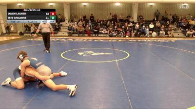 126 lbs Placement Matches (16 Team) - Jett Childers, Alliance vs Owen Launer, Kearney JV