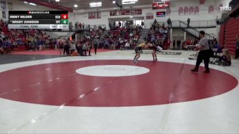 150 lbs Cons. Semi - Brody Johnson, Tipton vs Jimmy Milder, Iowa City, City High