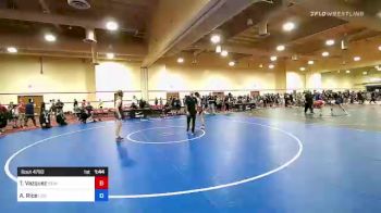 60 lbs Consi Of 8 #1 - Tyler Vazquez, New Jersey vs Ayson Rice, Legends Of Gold