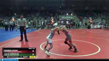70 lbs 5th Place Match - Madden Votaw, Oklahoma Wrestling Academy vs Lucas Gonzalez, Chieftain Wrestling Club