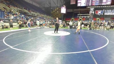 126 lbs Cons 64 #2 - Javier Enriquez-Lynd, Illinois vs Zane Donley, Oklahoma