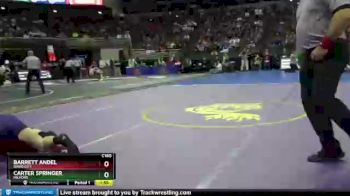 Champ. Round 1 - Carter Springer, Milford vs Barrett Andel, David City