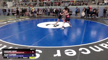 144 lbs Champ. Round 1 - Eliot Klinger, Juneau Youth Wrestling Club Inc. vs Zackary Kemp, Soldotna Whalers Wrestling Club