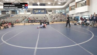 106 lbs Hudson McFate, Georgia vs Chase VanPortfliet, Michigan Blue