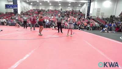 120-131 lbs Rr Rnd 1 - Clayton Hooper, Husky WC vs Terico Leslie, Tulsa North Mabee Stampede