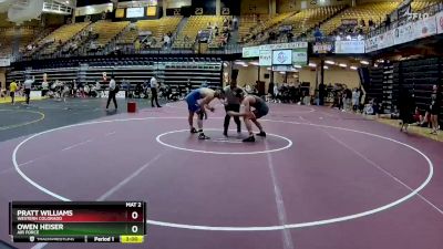 184 lbs Cons. Round 5 - Owen Heiser, Air Force vs Pratt Williams, Western Colorado