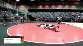 133 lbs Round Of 16 - Aden Valencia, Unattached vs RayVon Foley, Michigan State