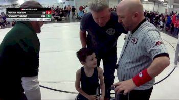 5 lbs Quarterfinal - Emmett Stone, Warrior Wrestling Academy vs Gavin Peyton, The Best Wrestler