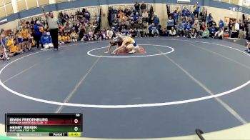 68 lbs Round 3 (10 Team) - Henry Riesen, East Noble TUF vs Irwin Fredenburg, Franklin Wrestling Club