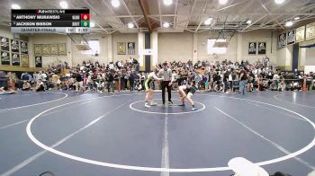 150 lbs Quarterfinal - Anthony Murawski, Gloucester vs Jackson Bisson, Southwick-Tolland