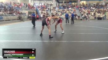 126 lbs Cons. Semi - Dominic Montgomery, Severn School vs Oscar Davis, Archbishop Curley