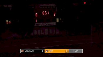 Replay: Caltech vs Occidental | Sep 18 @ 7 PM