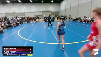 100 lbs Quarters & 1st Wb (16 Team) - Joely Slyter, Idaho vs Lilly Breeden, Missouri Ice