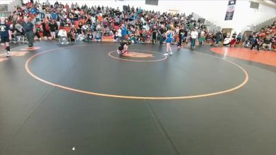 86-93 lbs Cons. Round 1 - Maddi Shatto, Sheridan Junior High School vs Irelynn Simmons, Riverton Middle School