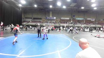 98 lbs Consolation - Vaughn Schleder, Pikes Peak Warriors vs Titus Grafft, Elbert County Wranglers