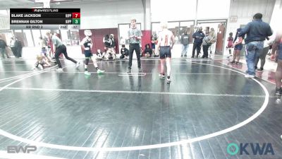 80-92 lbs Rr Rnd 3 - Weston Williams, Tonkawa Takedown Club vs Jaxon Vanderpool, Ponca City Wildcat Wrestling