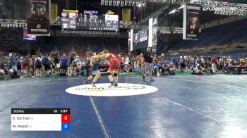 200 lbs Cons Semis - Cassidy Curtiss, California vs Millie Peach, Iowa