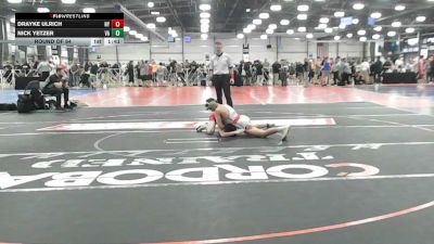 106 lbs Round Of 64 - Drayke Ulrich, NY vs Nick Yetzer, VA