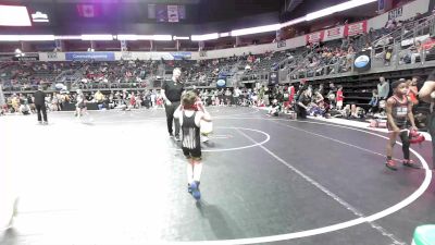 52 lbs 7th Place - Zaydin Taylor, Mexico Youth Wrestling vs Rudy Mcallister, NM Bad Boyz